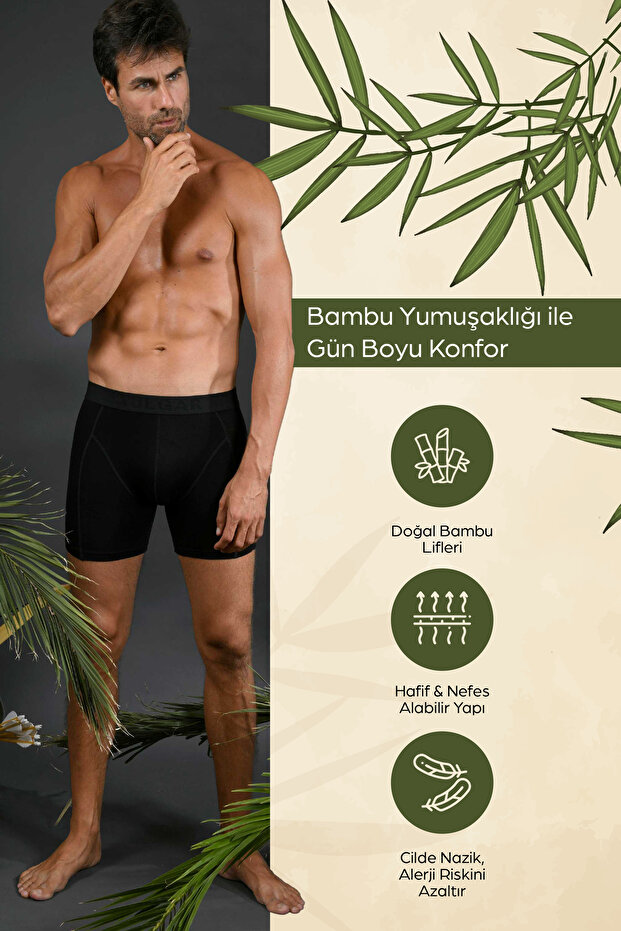 Bambu Boxer 5'li Paket - 4