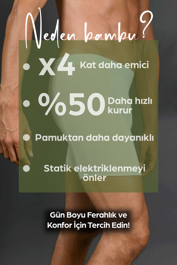 Bambu Boxer 7'li Mega Paket - 5