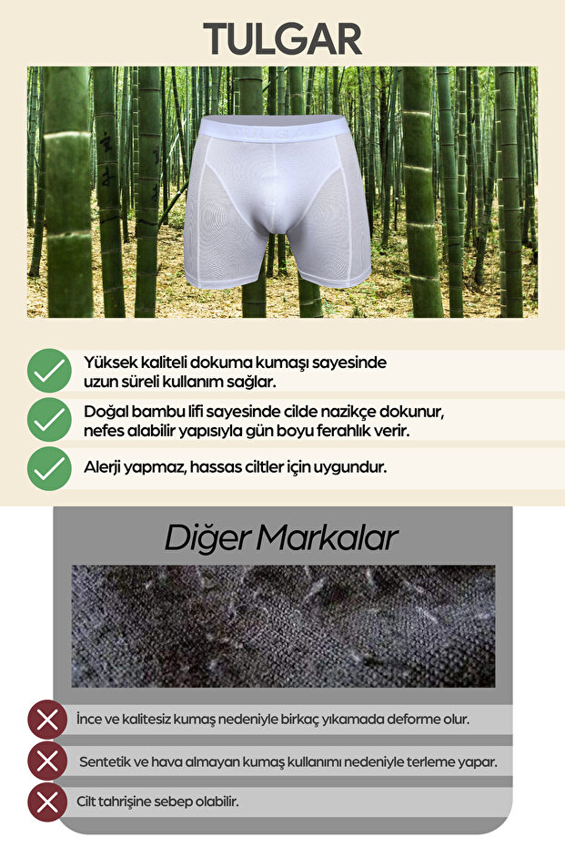 Bambu Boxer 7'li Mega Paket - 7