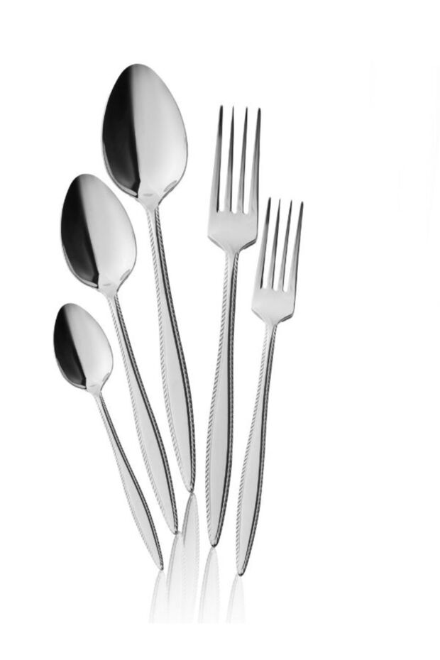 Line 30 Pieces 6-Person 18/10 Fork Spoon Set