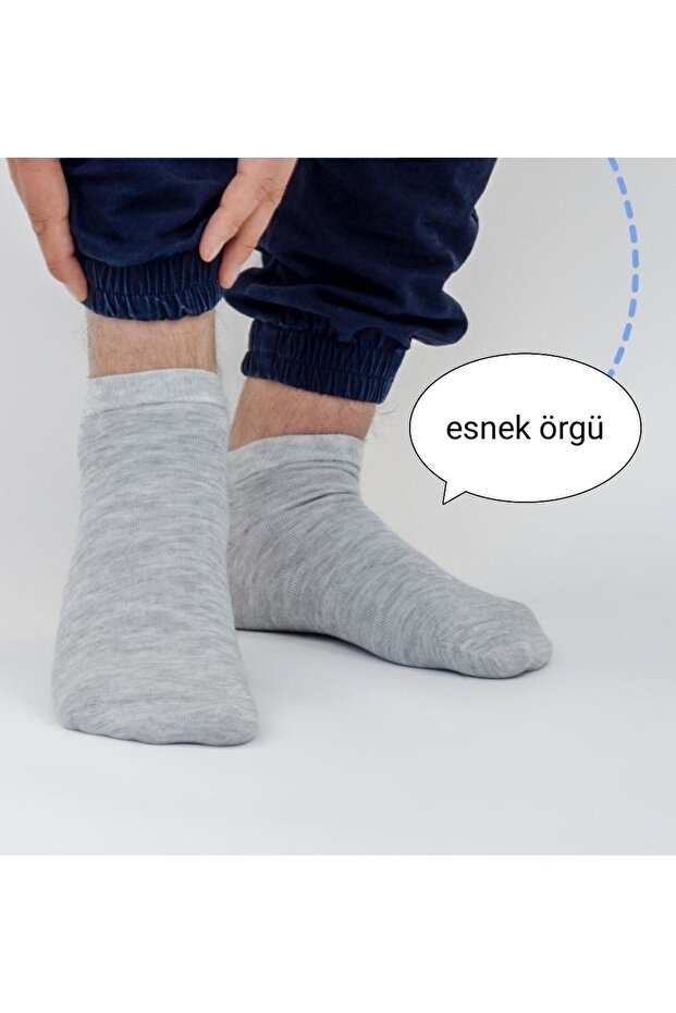 Erkek patik çorap pamuklu 10 çift - 3