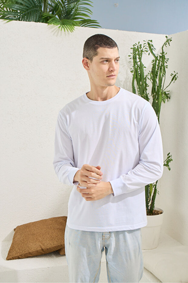 Beyaz Erkek Tek Üst - 2