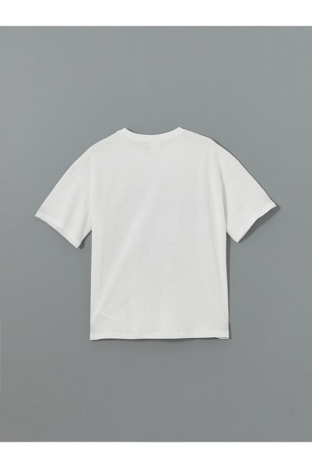 LCW Bisiklet Yaka Kız Çocuk Şortlu Pijama Takımı - 4
