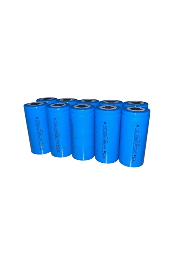 10 Adet 32700 Pil LiFePo4 3.2V 6000 mAh 3C IFR32700 Mavi - 2