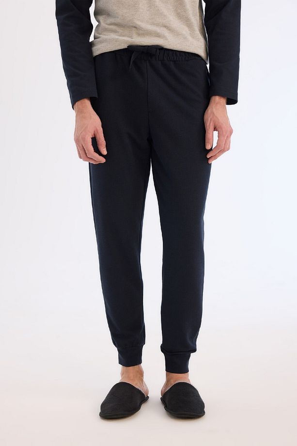 Regular Fit Pijama Takımı Baskılı Uzun Kollu Üst Uzun Alt E0496AX25SP - 7