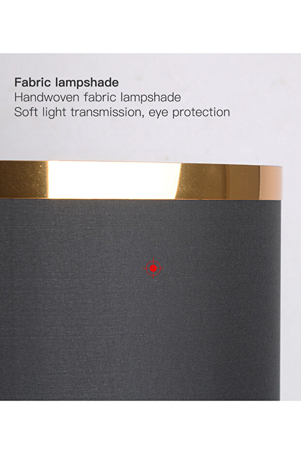 مصباح أرضي عمودي بسيط وحديث وقابل للتعتيم بقوة 12 وات - 2