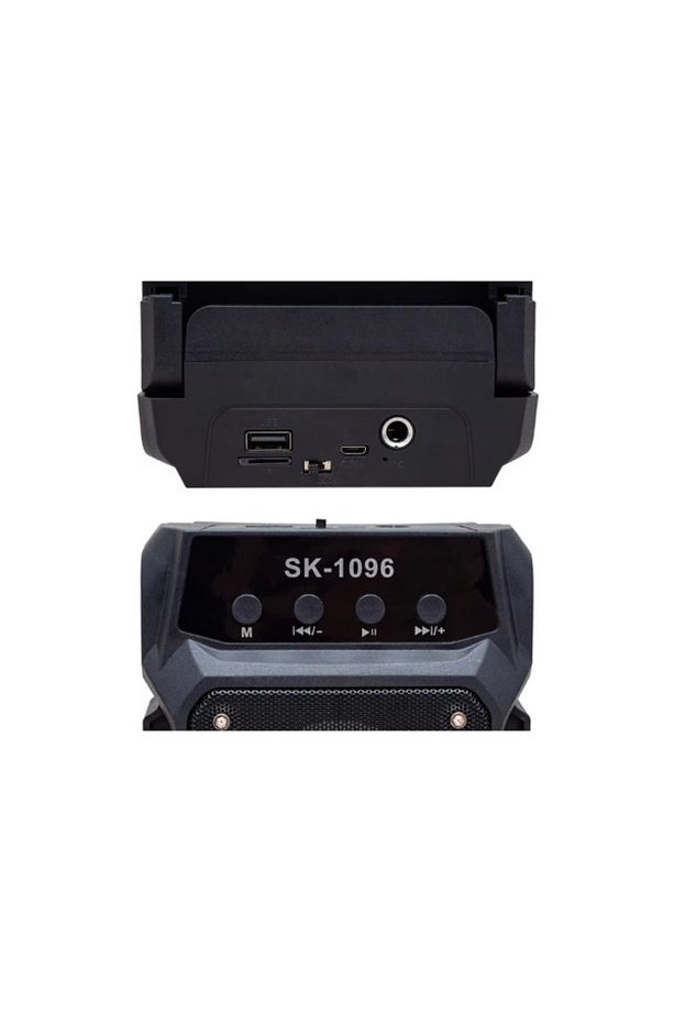 Bluetooth hoparlör mikrofon ışıklı set - 4