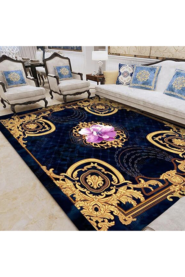 Rectangular Soft Touch Carpet Multicolor 160*230cm - 3