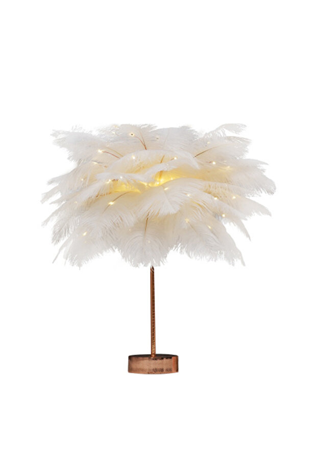 Feather Night Light For Bedroom - 1