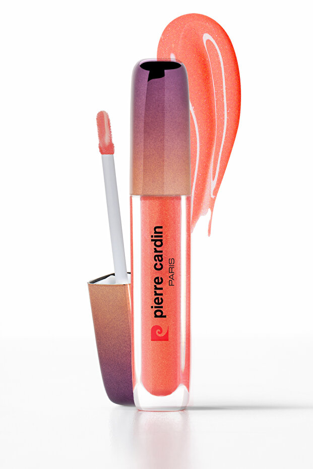 Shiny Pearlescent Lipstick Coral Lipgloss - 5ml