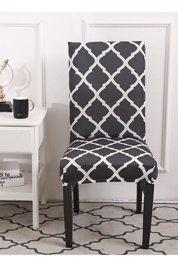 غطاء كرسي مطاطي بسيط من قطعة واحدة - 1