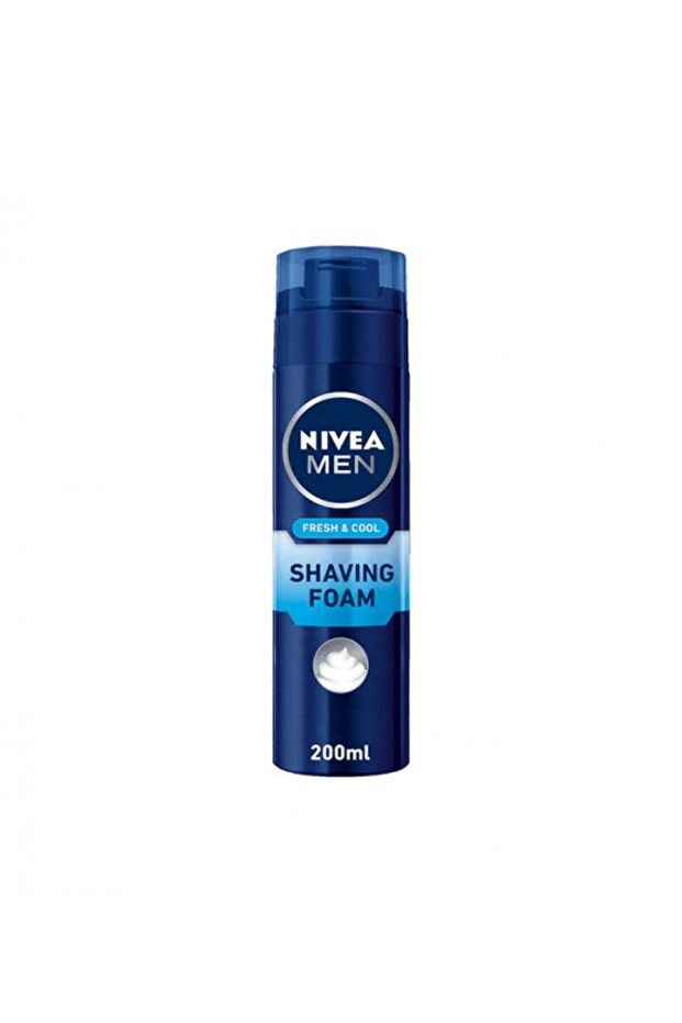 Shaving Foam Fresh Cool 200ml 17658 --- نيفيا رغوه للحلاقه حيويه وانتعاش 200مل