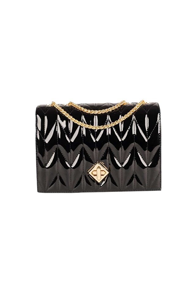 Box Bag with Shoulder Strap
