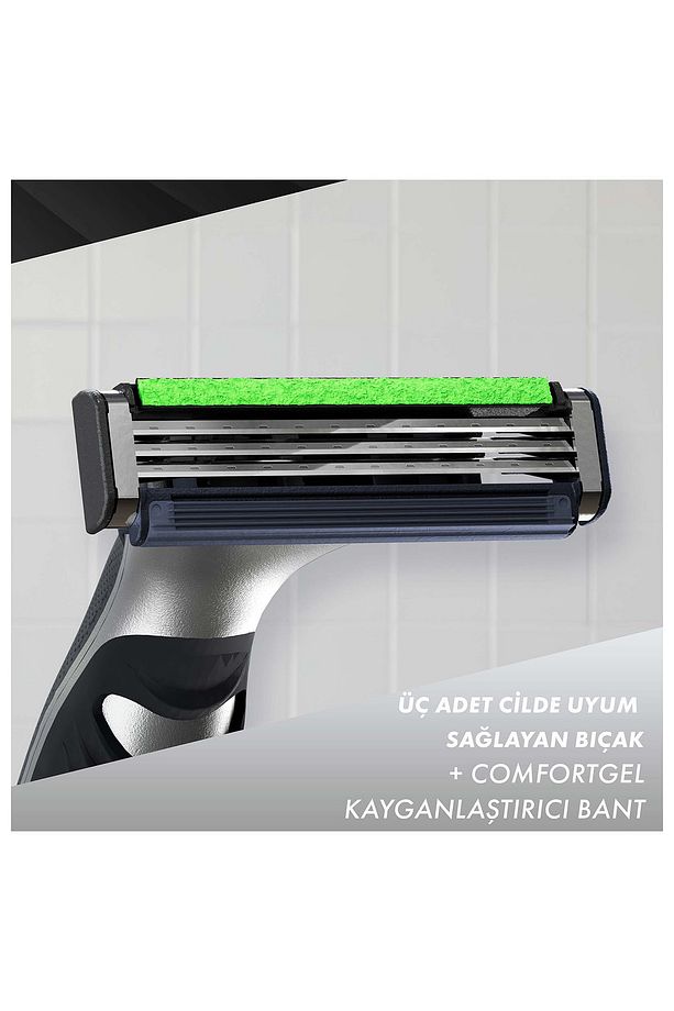 Sensor3+ Special Edition 4'lü Yedek Bıçağı Başlıklı Tıraş Makinesi - 7