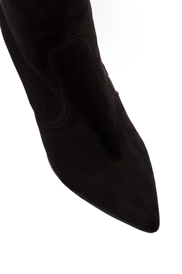 Siyah Kadın Streç Bot - 3