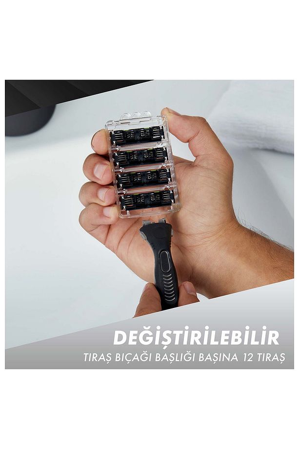 Sensor3+ Special Edition 4'lü Yedek Bıçağı Başlıklı Tıraş Makinesi - 6