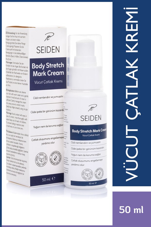 Natural Anti-Stretch Mark Cream – Body Stretch Mark Care for Nursing Mothers 50ml