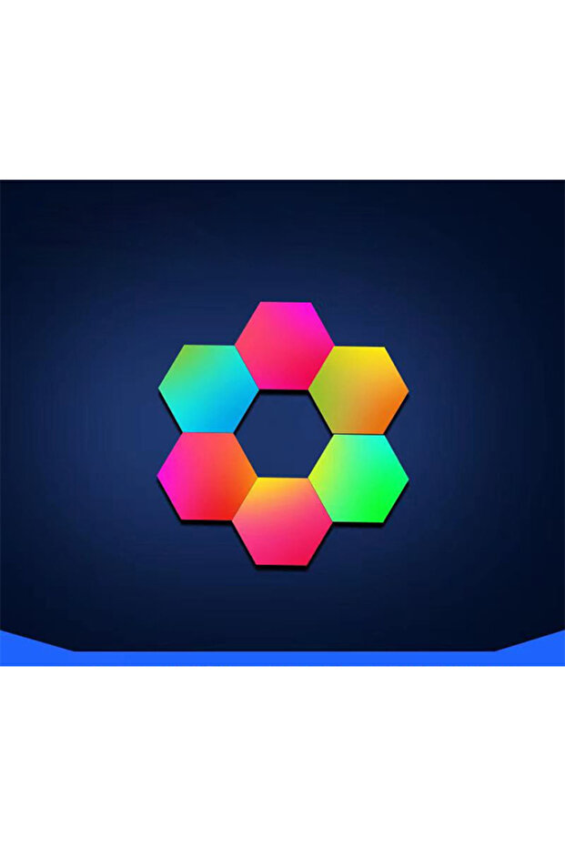 6 Piece Set of Connected Bluetooth Atmosphere Lights