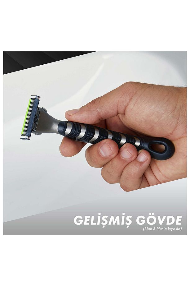 Sensor3+ Special Edition 4'lü Yedek Bıçağı Başlıklı Tıraş Makinesi - 8