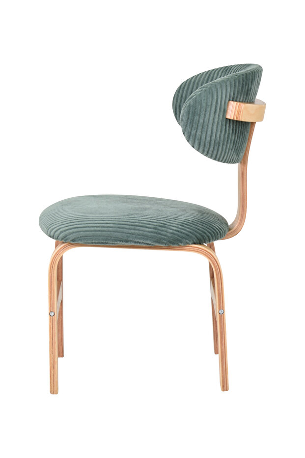 Sofya Naturel Ayak Ahşap Sandalye - 2