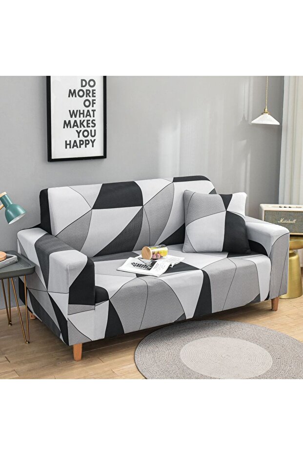 Simple Stretch Sofa Cover - 2