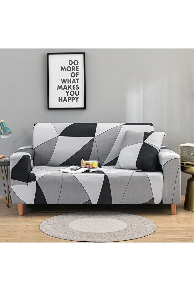 Simple Stretch Sofa Cover - 1