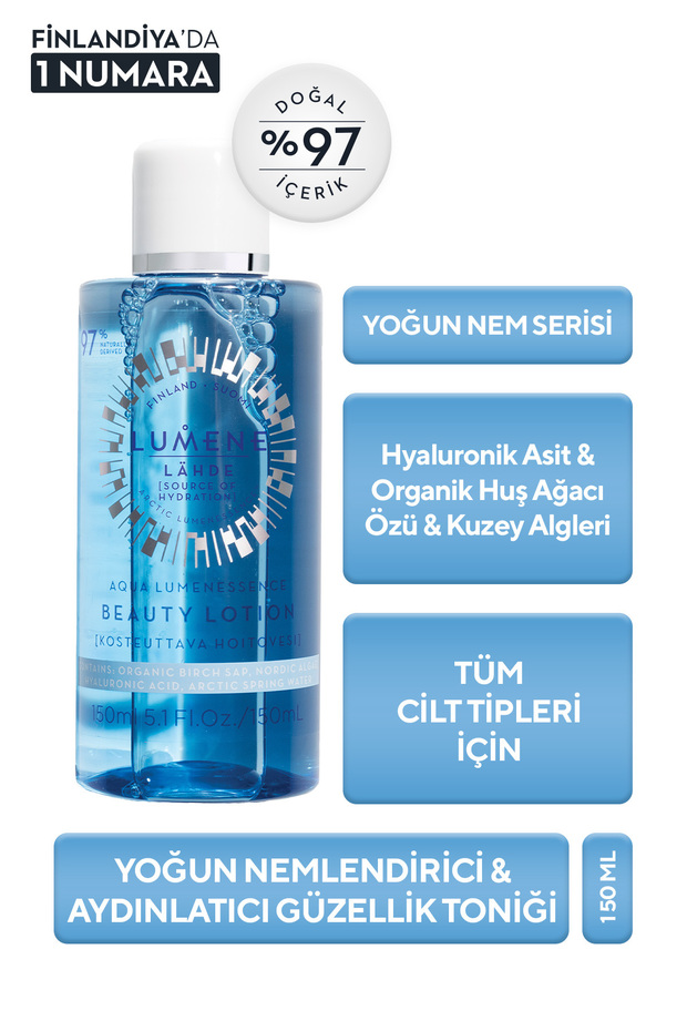 Purifying Beauty Tonic 200 ml - Intensive Moisturizing & Brightening, Polar Source Water