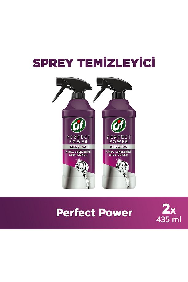 Perfect Power Sprey Kireç Ve Pas Kireç Lekelerini %100 Söker 435 ml 2adet - 1
