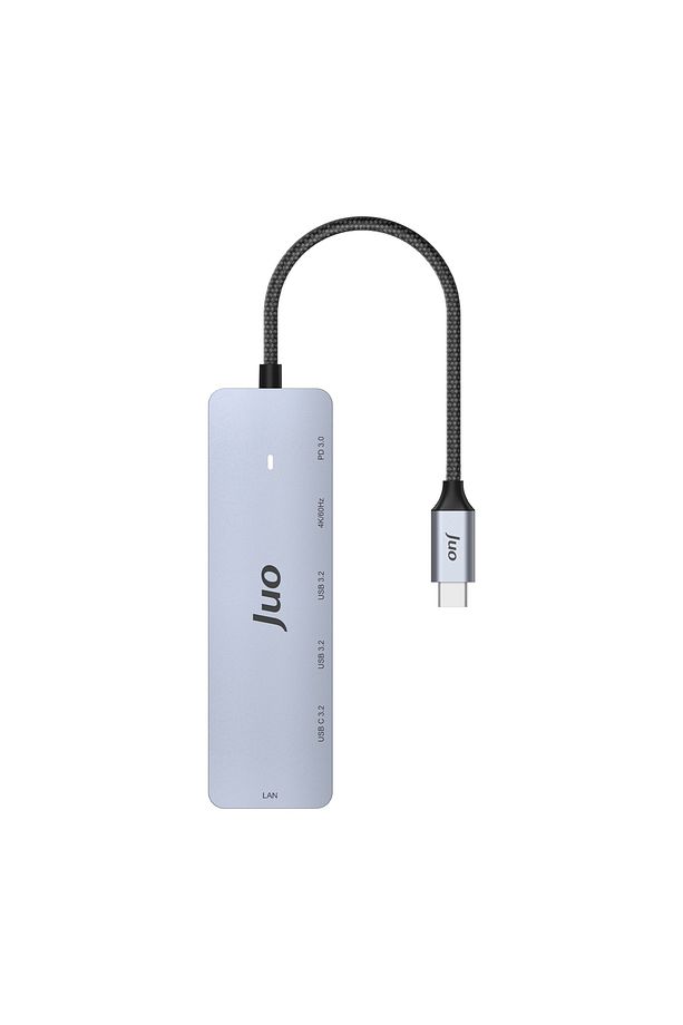 JHB61 Type-C 5Gbps 100W 4K 60Hz HDMI Gigabit Ethernet Dönüştürücü USB 3.2 Çokayıcı Hub - 4