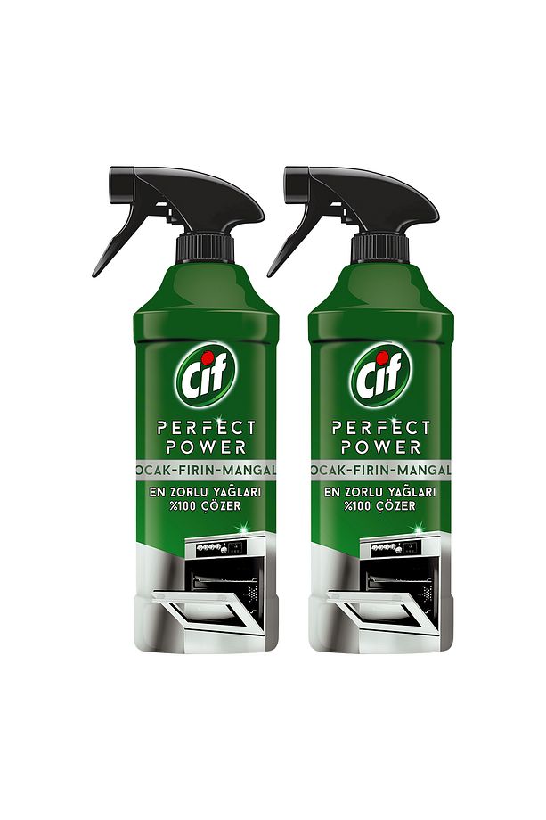 Perfect Power Fırın Ocak Mangal Için Sprey Temizleyici En Zor Yağları %100 Çözer 435 ml 2adet - 3