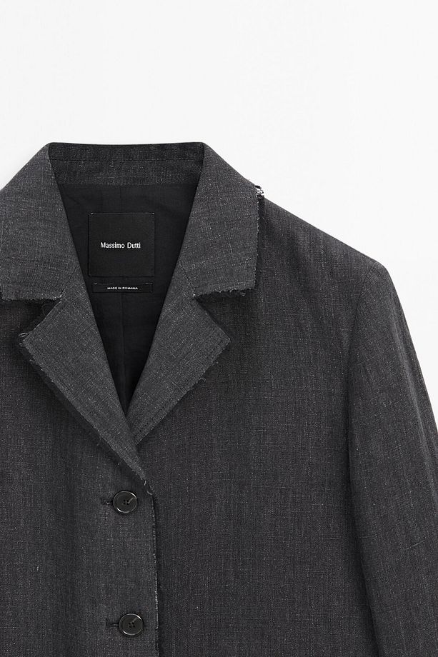 Püsküllü crop blazer - 6