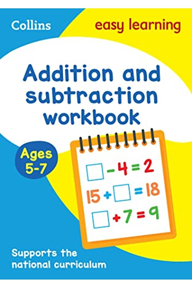 Addition And Subtraction Workbook Ages 5-7 Ideal For Home Learning Collins Easy Learning Ks1