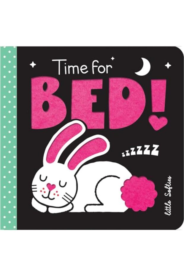 Little Softies Time For Bed With Felt Edges