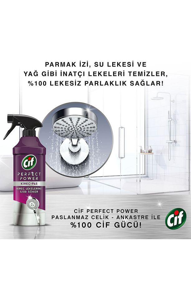 Perfect Power Sprey Kireç Ve Pas Kireç Lekelerini %100 Söker 435 ml 2adet - 4