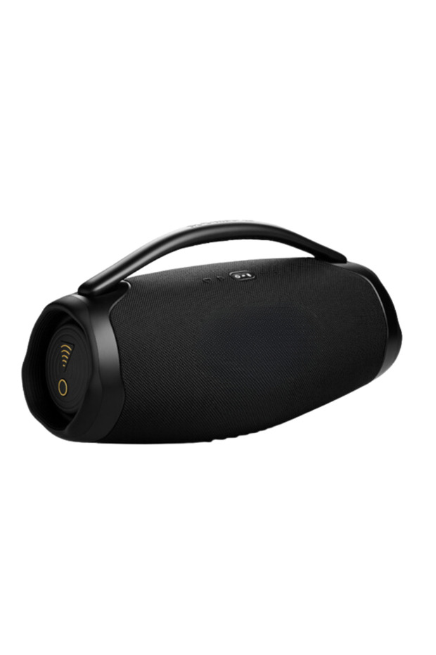 Boombox Taşınabilir Bluetooth Hoparlör, Siyah - 1