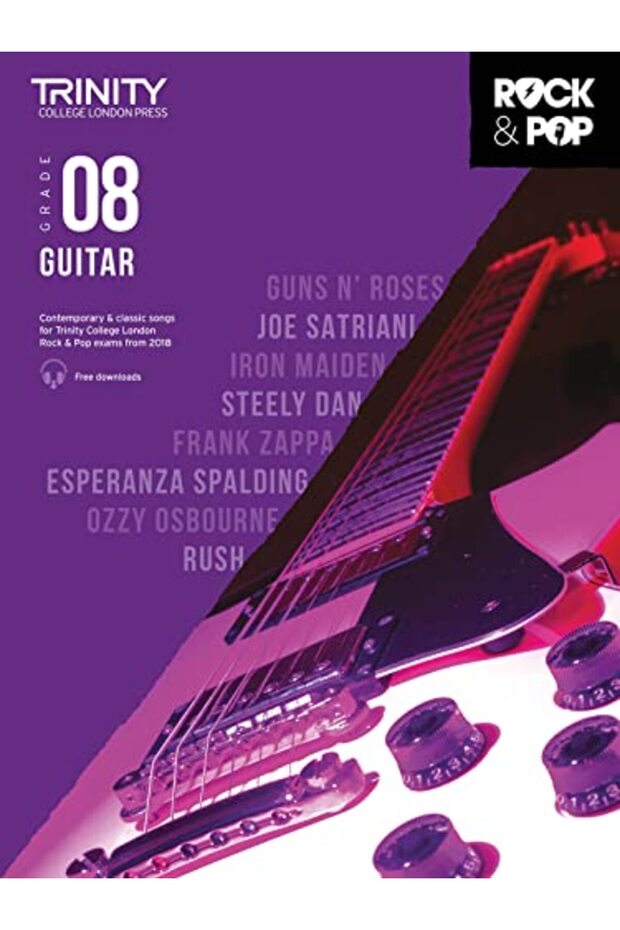 Rock & Pop 2018 Guitar Grade 8
