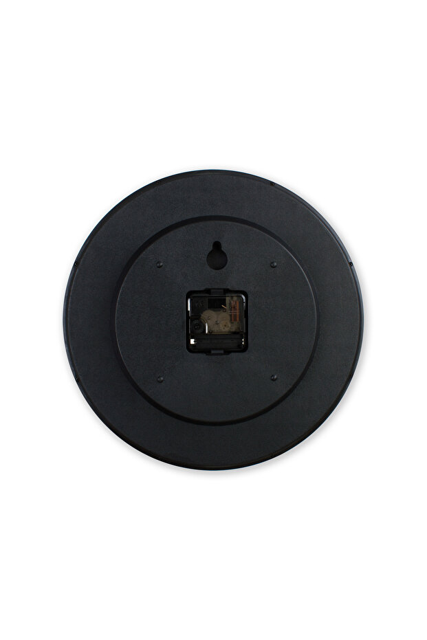 Slim Brown Minimalist Wall Clock - 7