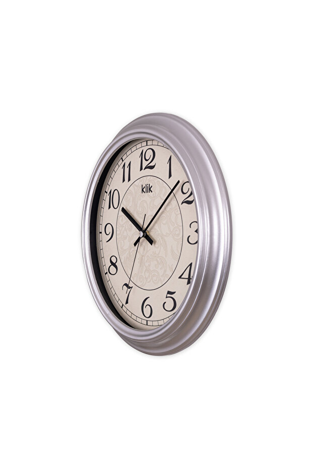 ساعة حائط ألفا سيلفر كلاسيك - 3