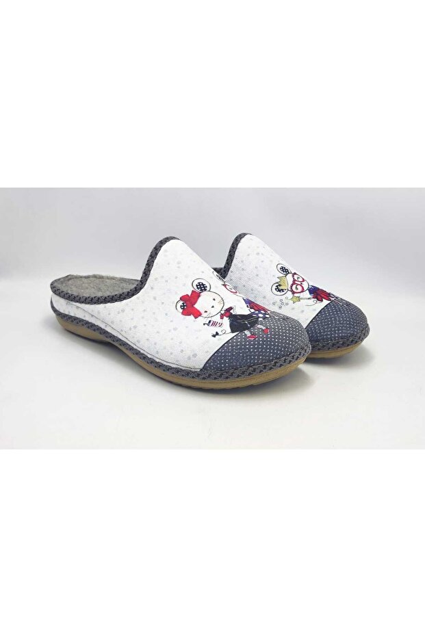 WOMEN'S SLIPPERS CAT PRINTED SABO SLIPPERS