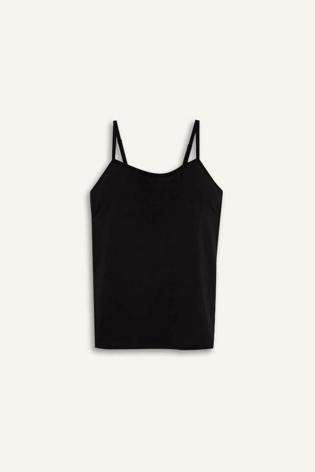 Regular Fit Pamuklu Askılı Atlet-fall In Love N6090az25sp - 7