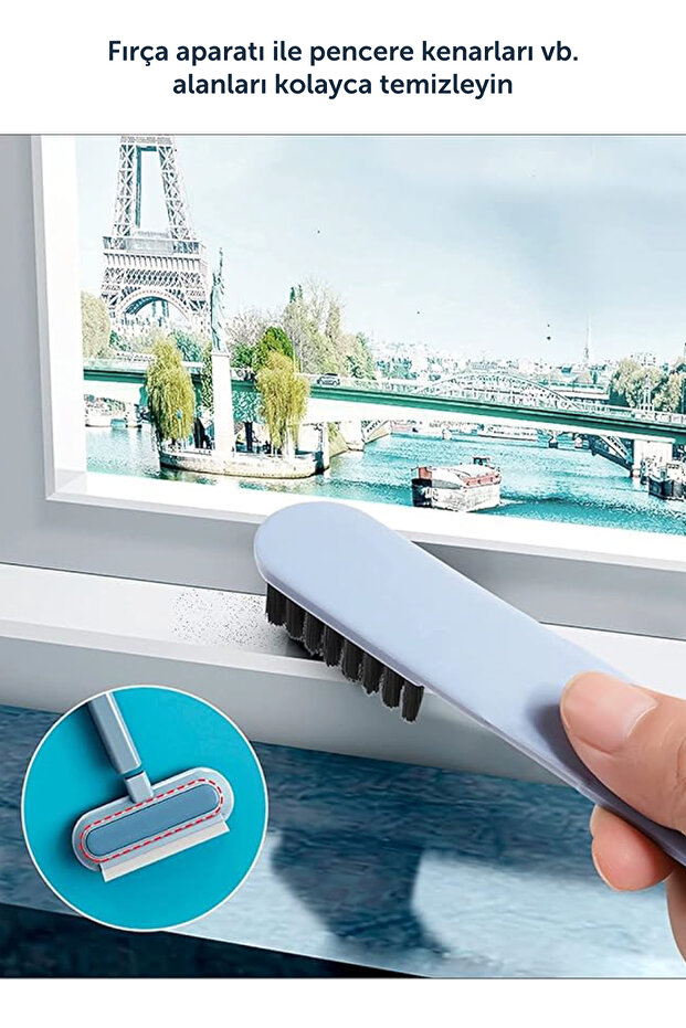 Multi-Purpose Practical Glass Cleaner Bristle Lint Collector Carpet Sofa Sofa Cleaner - 4