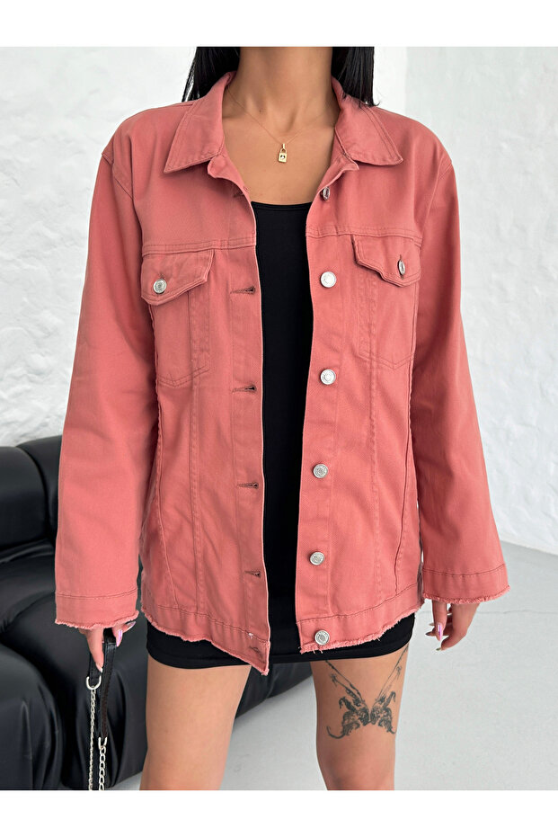 Kadın çeket beyaz - 1