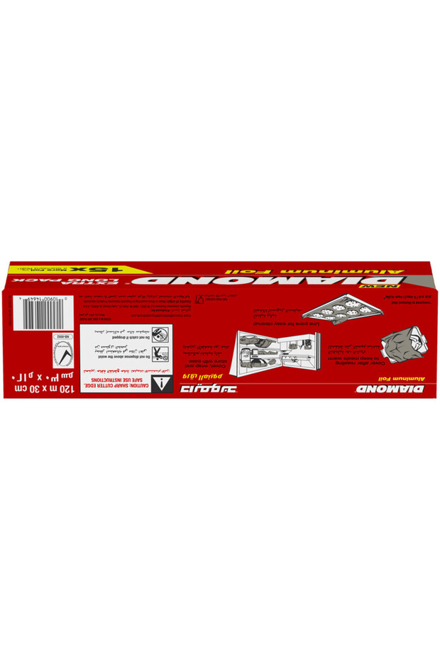 Foil Extra Long Pack 120m 6pc/BOX