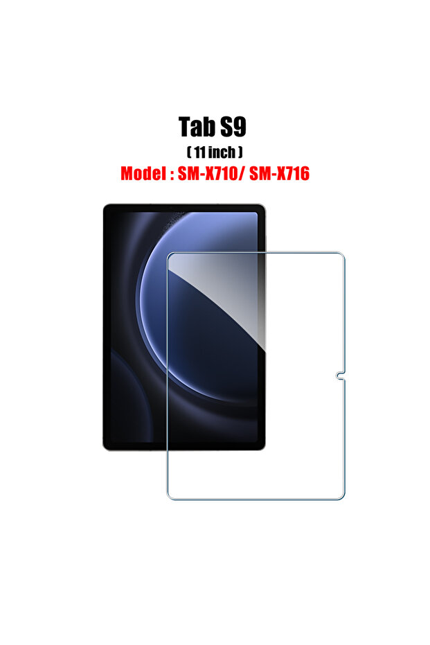 واقي شاشة زجاجي مقوى لجهاز Tab S9، متوافق مع أجهزة Tab S6 Lite وA9 Plus وS8 وS9 Plus Ultra وS7 Fe وS9 ...