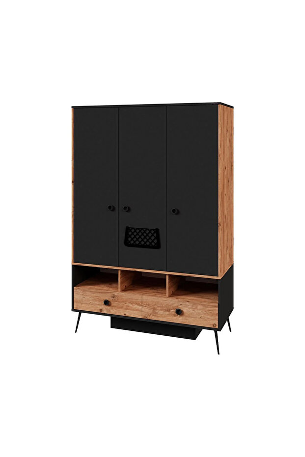 Nirvana 3 Kapaklı Dolap - 1