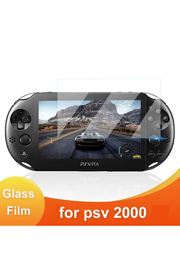 واقي شاشة زجاجي مقوى ممتاز لجهاز PSV 2000 (قطعتان) لجهاز PS Vita 2000 و PS Vita 1000