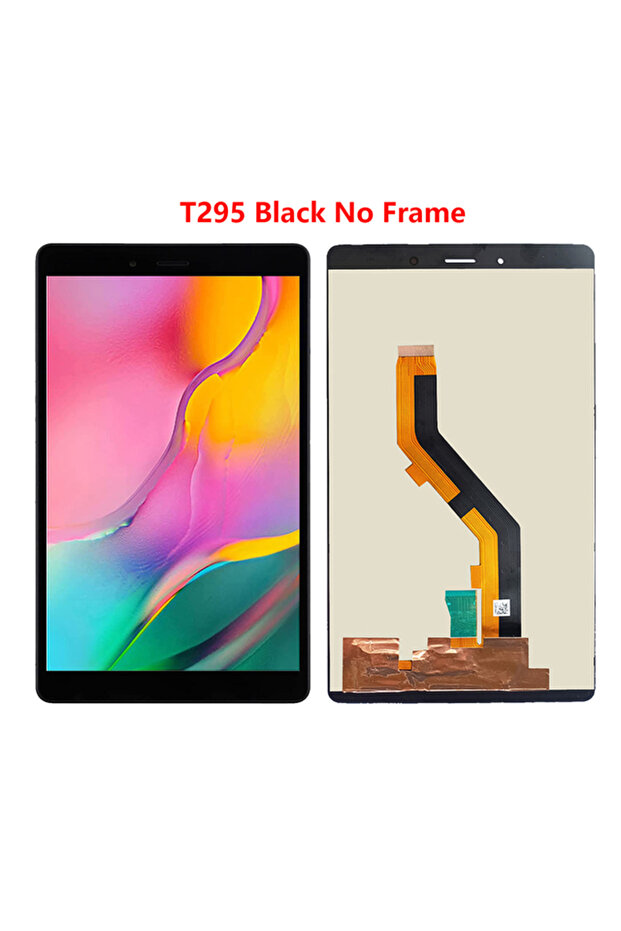 شاشة LCD سوداء بدون إطار لجهاز Tab A 2019 SM-T290 SM-T295 T290 T295 مقاس 8 بوصات تعمل باللمس