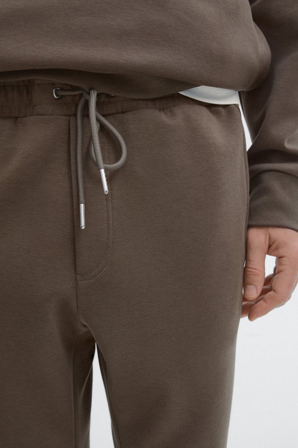 Pamuk karışımı jogger pantolon - 3