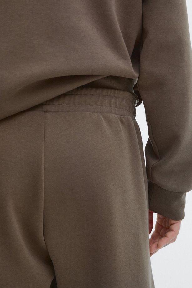 Pamuk karışımı jogger pantolon - 5