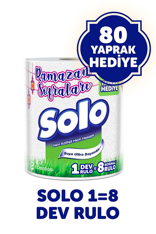 1=8  6'Lı Dev Rulo Kağıt Havlu Ramazan Özel - 2